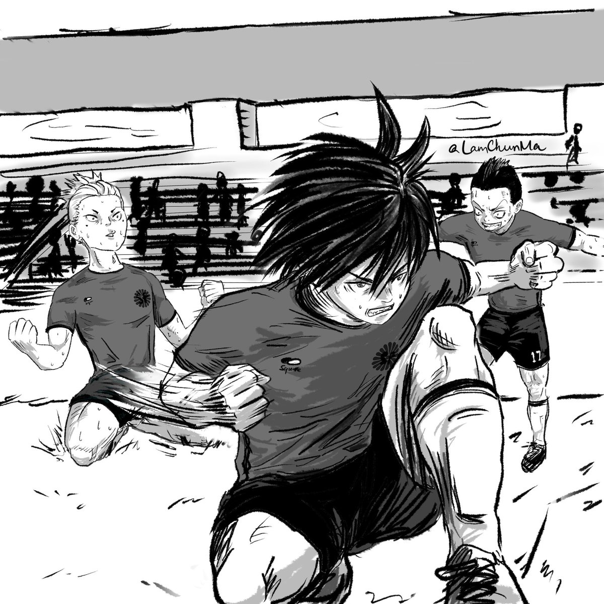 #football 12

 #manga #mangaart #mangaartist #illustrator #drawing #soccer #tangpunsing