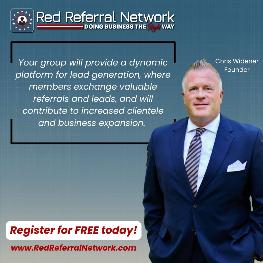 Joining Red Referral Network allows you to be a part of a group that will help grow your business and support you on your journey. Join for free today!!
#redreferralnetwork #businessnetworking #conservative