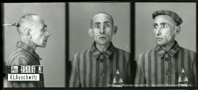 12 May 1901 | A Polish Jew, Moses Anger, was born in Radomyśl Wielki. A worker. In #Auschwitz from 24 February 1942. No. 25186 He perished in the camp on 3 march 1942.