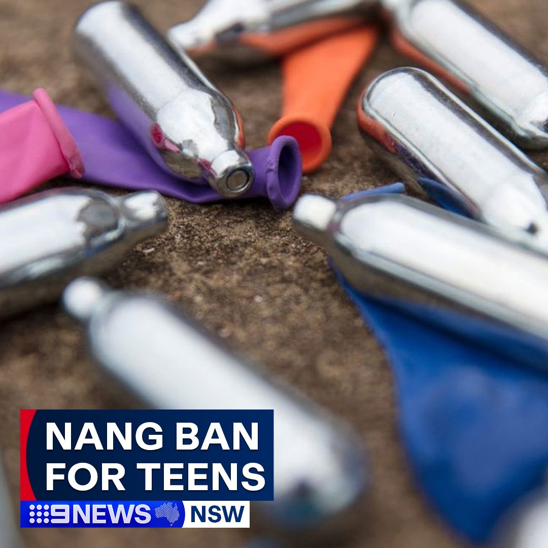 The NSW government is proposing new restrictions over the sale of nitrous oxide canisters, also known as 'nangs', after children as young as 13 were hospitalised from using the whipped cream canisters to 'get high'. #9News