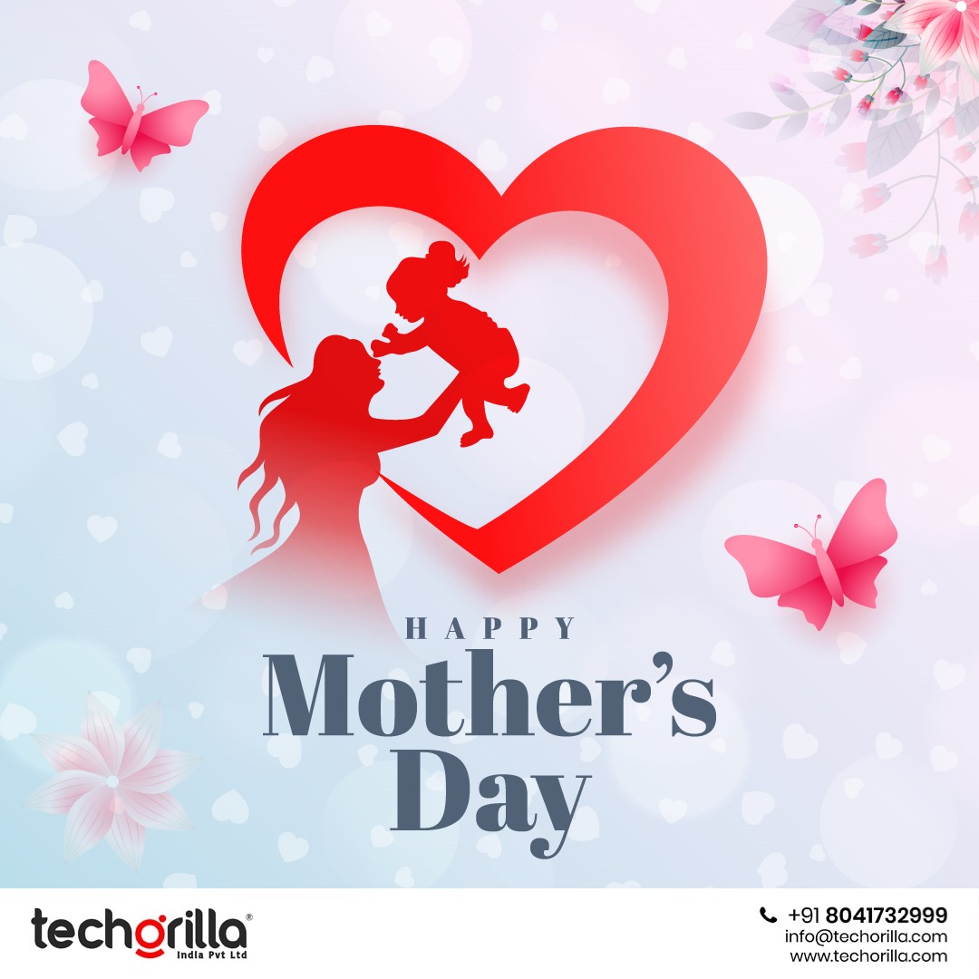 Happy Mother's Day to all the incredible moms out there! Thank you for your love, support, and endless sacrifices

#Techorilla #coding #website #Responsivedesign #MothersDay #MomsInTech #HappyMothersDay #Mothersdayspecial #Momslife