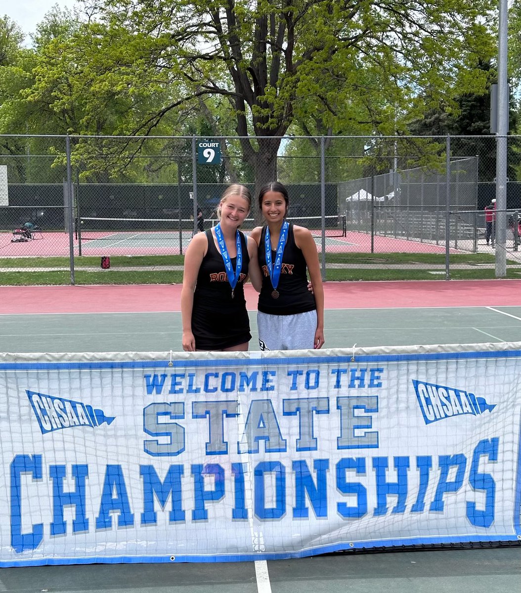 3rd place finish for 4 doubles <a href="/CHSAANow/">CHSAANow</a> 5A state tennis!  Also the Lobos received the CHSAA sportsmanship award!  So proud of our tennis team, way to go Bo’s!!  <a href="/PSD_ATHLETICS/">PSD Athletics Official</a> <a href="/RMHSLOBOS/">Rocky Mountain</a>