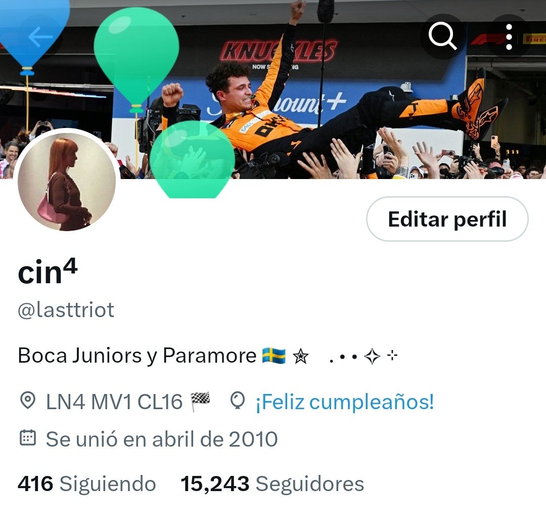 se me buguearon pero TENGO GLOBITOS 🥹🎈