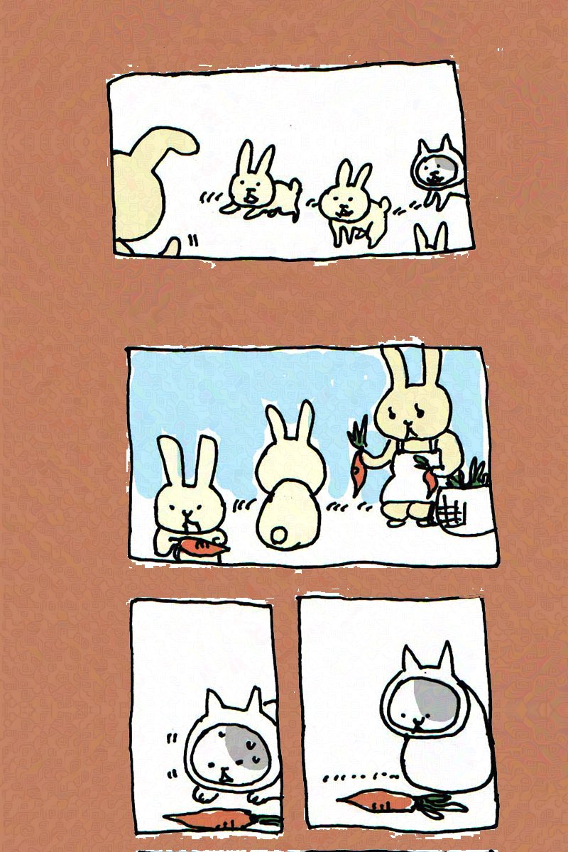 うさぎかあさんとねこのこ(2/2)

#漫画がよめるハッシュタグ 
