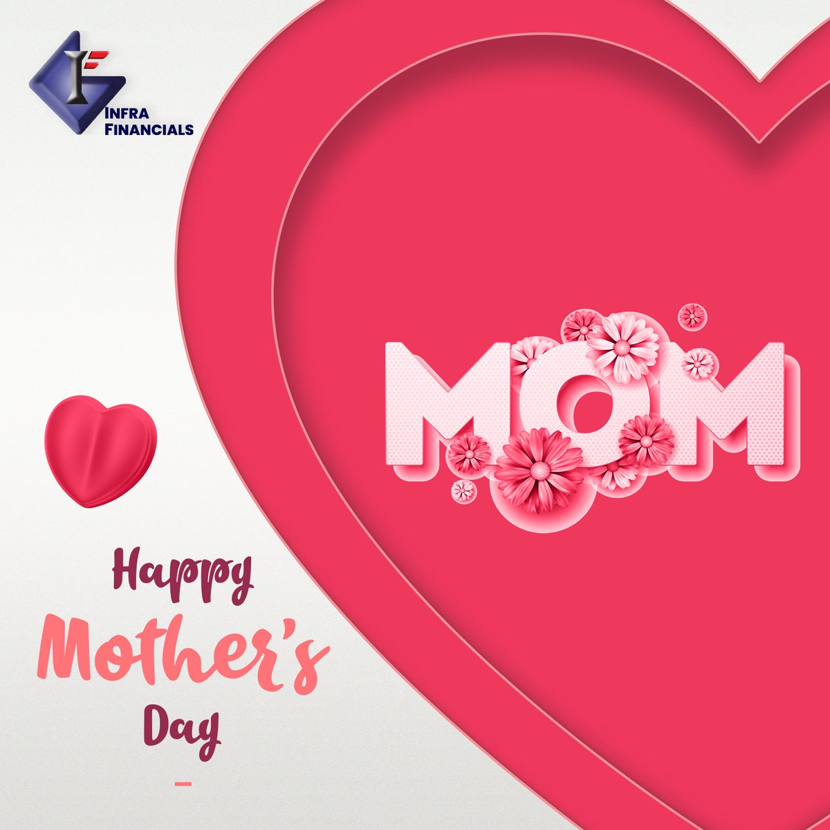 InfraFinancials's tweet image. Happy Mother's Day to all the amazing moms in the world of @InfraFinancials ! 🌷 

Wishing you a day filled with love, joy, and appreciation. Thank you for being the incredible mothers that you are!

#HappyMothersDay #InfraFinancials