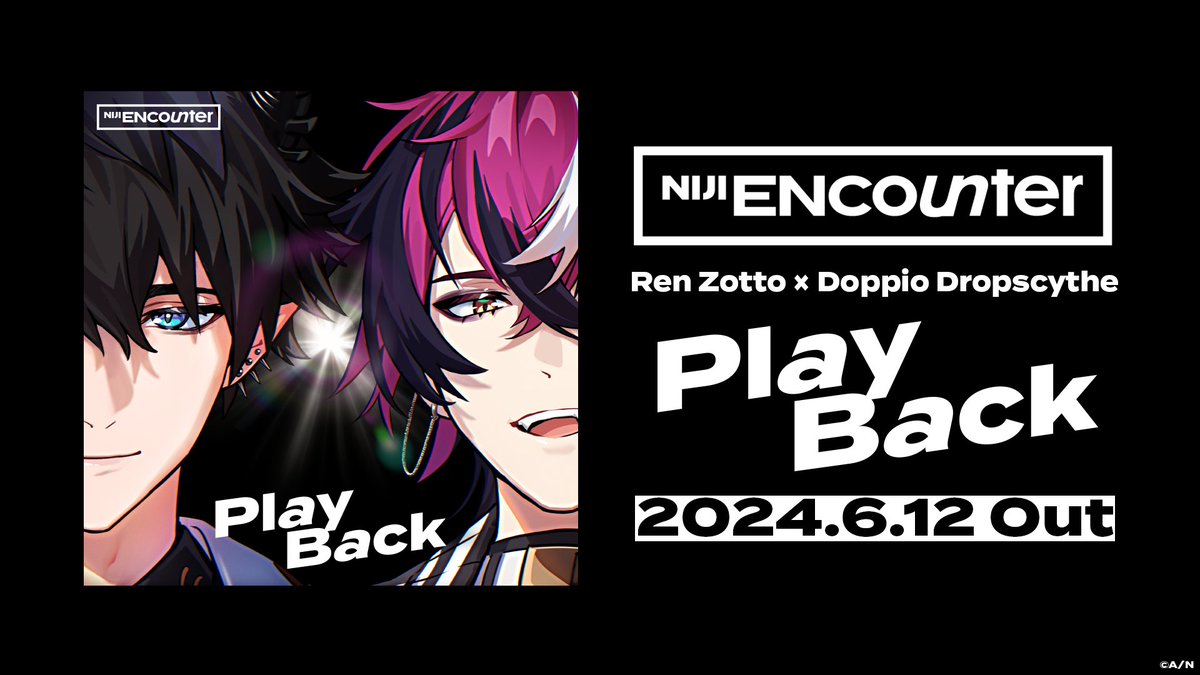 #NIJI_ENcounter original song project 2nd single 'Play Back' The teaser video for the new song by @RenZott0 & @D_Dropscythe's is out! Produced by none other than the world-famous TeddyLoid😮 Dig the sexy vocals and deep house sound😎 🔻Teaser youtu.be/t9Sw06uQXos