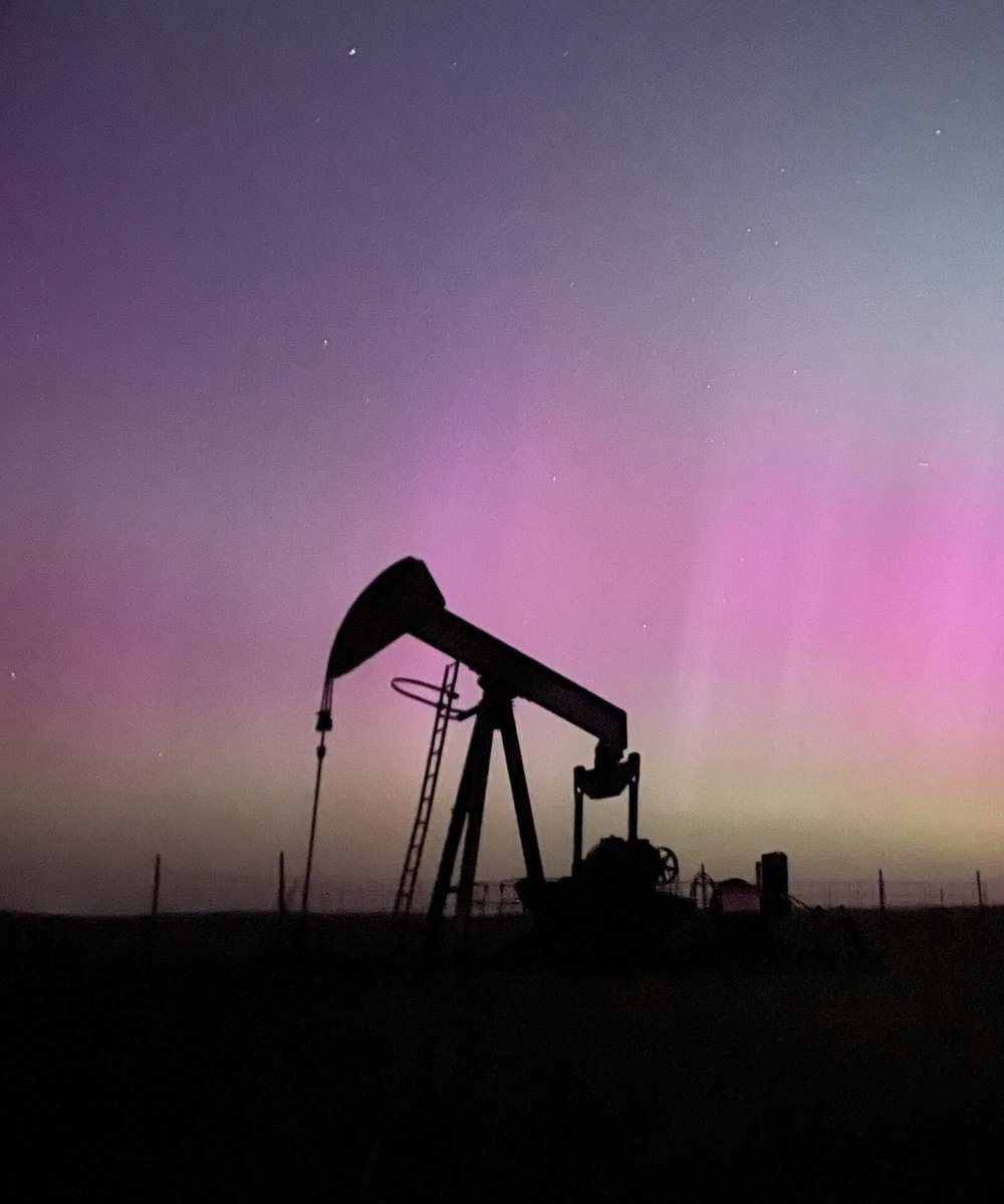Oklahoma aurora borealis!
#OOIL #EFT #OOTT #Oil #OilAndGas #OFS