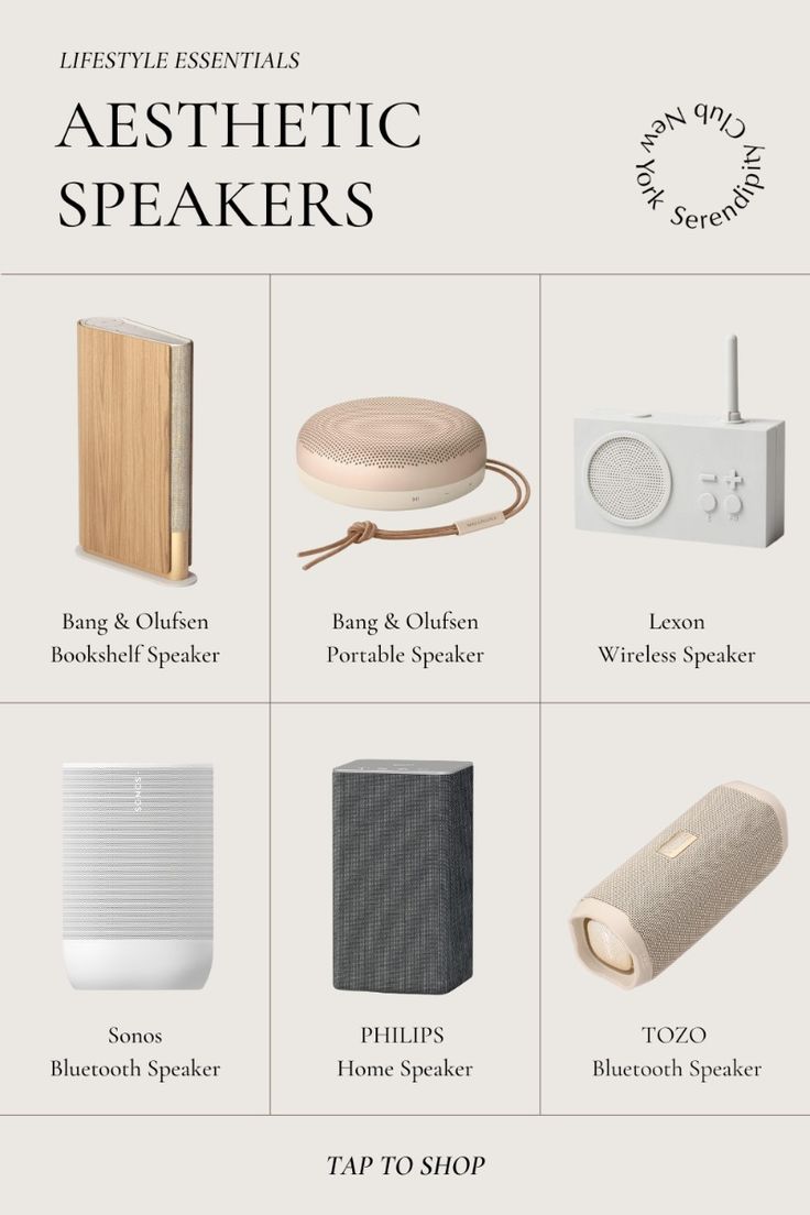 Elevate your audio experience with our curated collection of aesthetic speakers. Explore a harmonious blend of form and function, with sleek designs and superior sound quality to complement any space. #speakers #bluetoothspeaker 

serendipityclubny.com/aesthetic-spea…