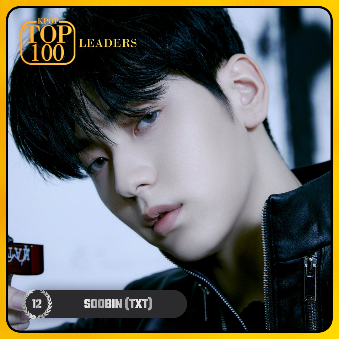 TOP 100 – K-POP LEADERS #12 SOOBIN (#TXT) Congratulations! 🎉