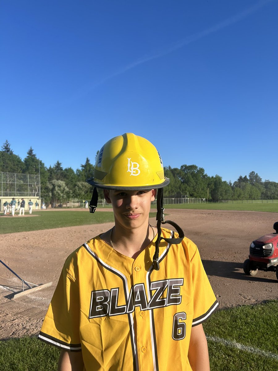 JR Blaze start the island trip with a 12-1 W and a scrappy 3-1 victory. Group improves to 12-3 on the season. 

Smoke shows:
Tyler Klemo
5 for 7 on the day + 2 SBs ⛳️

Jonathan Slogocki
1 IP / 1 K / SV ❄️

<a href="/Langleyblaze/">Langley Blaze 🇨🇦</a> || <a href="/bcpbl1/">BCPBL</a> 🇨🇦
