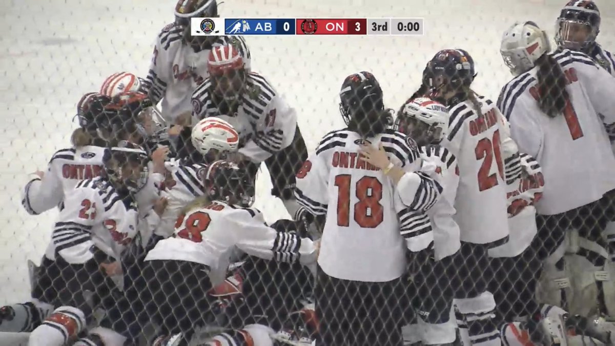 Congratulations to Team Ontario for winning GOLD by a score of 3-0 against Team Alberta in the female division at the 2024 National Aboriginal Hockey Championship!