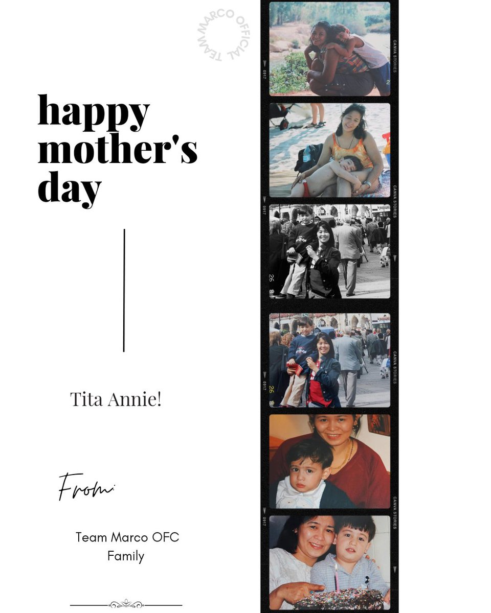 Happy Mother's Day, Tita Annie! 🥰

From: Team Marco Family 🫶

#MarcoGallo | @itsmeMarcoG