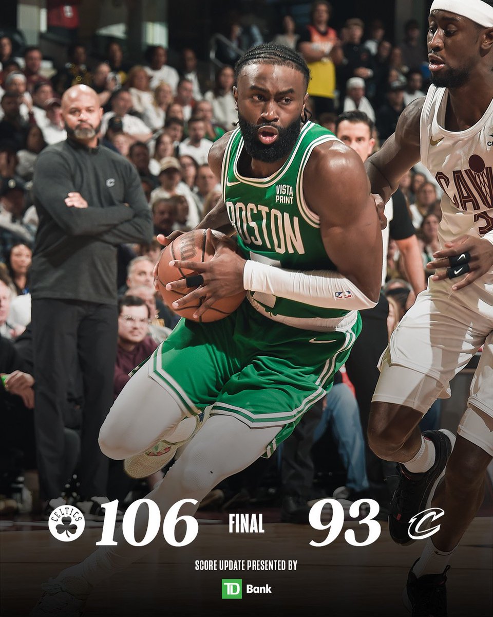 Not_Esportivas's tweet photo. NBA!
O time do @celtics venceu com certa dificuldade o time do @cavs por 106x93 no terceiro jogo e desempatou a série pra 2x1 nas semifinais de Conferência dos playoffs da @NBA 
#NBA #NBABrasil #NBAPlayoffs #OnlyHere #KiaTipOff23 #NBAnaESPN #DifferentHere https://t.co/1ej9nHhgeT