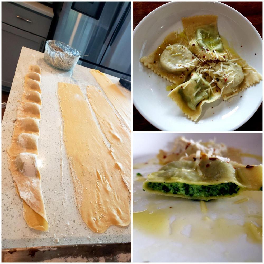 [Homemade] Spinach and Mushroom Ravioli homecookingvsfastfood.com #homecooking #food #recipes #foodie #foodlover #cooking #homecookingvsfastfood