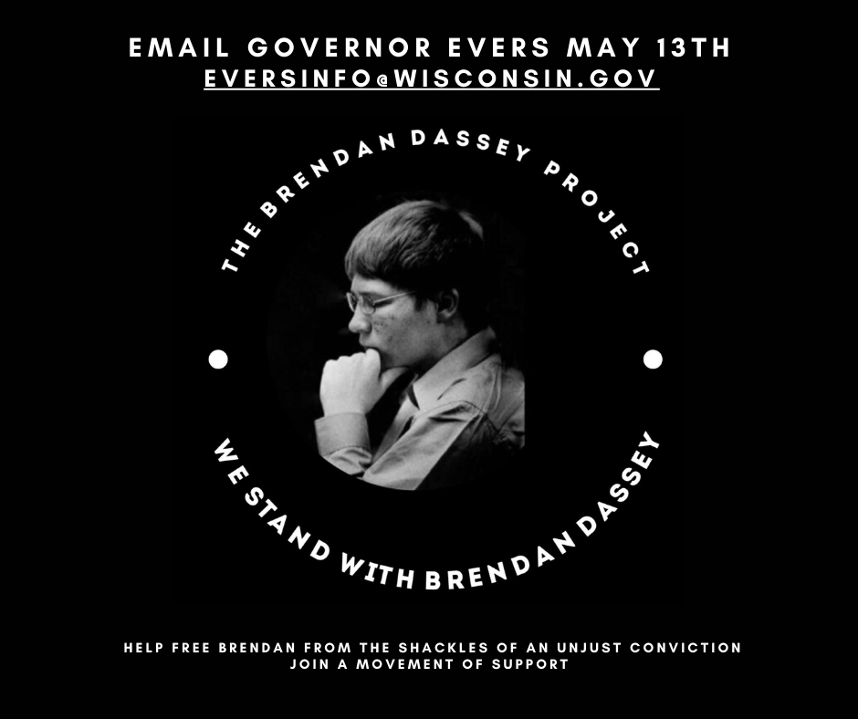No one cared quite enough for 16-year-old #BrendanDassey, but thousands perhaps millions of us do today. 

@GovEvers  is constitutionally empowered to commute Brendan’s sentence, provide clemency or a pardon. Let’s ask him to do just that. Let’s ask him to send Brendan home.