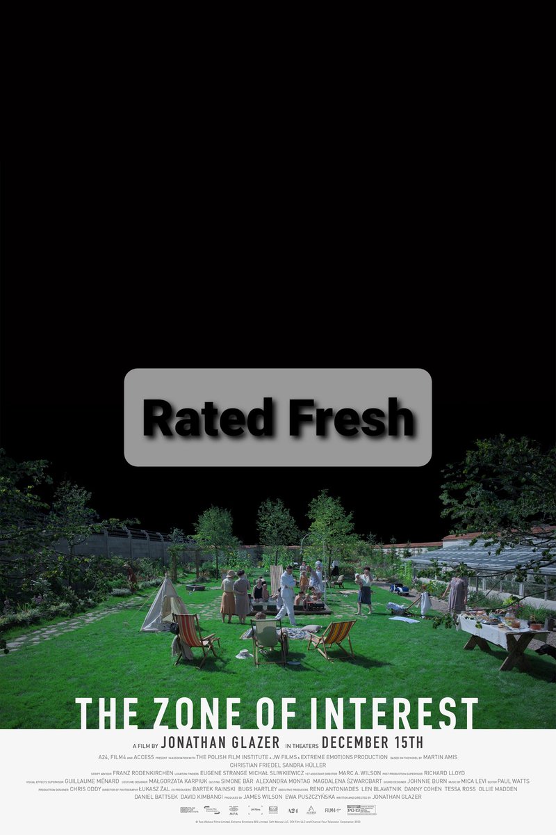 #TheZoneofInterest 4 out of 5 #MovieReview #RatedFresh