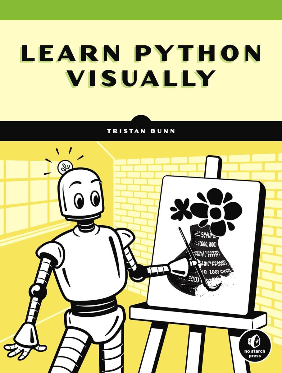 Learn #Python Visually

Link - amzn.to/4bbA64U

#100DaysOfCode #WomenWhoCode #CodeNewbies #code #coding #DataScience #MachineLearning #AI #SoftwareEngineering #programming