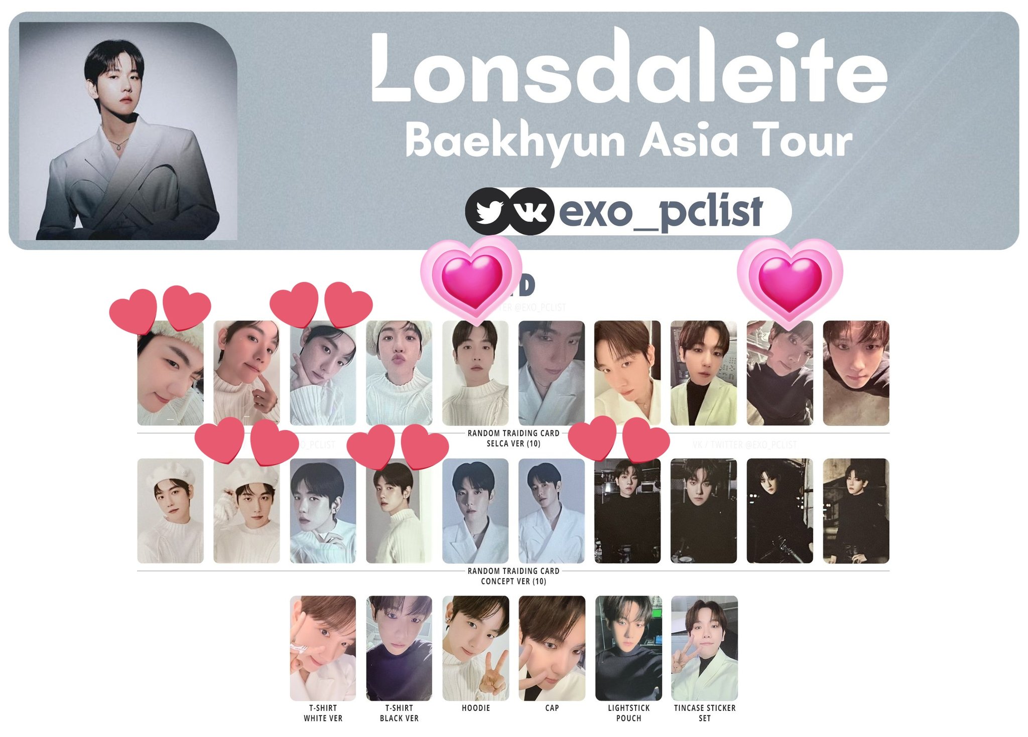 EXO ベッキョン トレカ vip EXO - ベッキョン 神戸VIP特典 トレカの