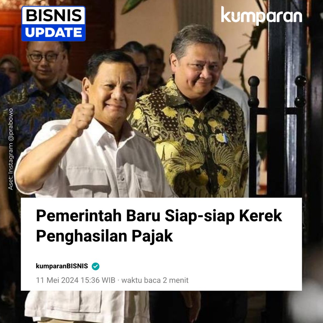 Menunggu 58% bilang Sudah Kami saja yang bayar Pajak kalian yang tidak pilih Prabowo Tidak usah bayar pajak Ah Tapi rasanya mustahil karna beberapa orang yang dukung Prabowo boro boro bayar pajak Denger Token listrik aja takut & hanya sekedar untuk makan aja susah 😌😭