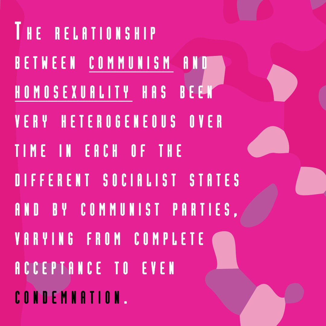 queercomgames's tweet image. The relationship between communism and homosexuality has been very heterogeneous over time in each of the different socialist states and by communist parties, varying from complete acceptance to even condemnation.