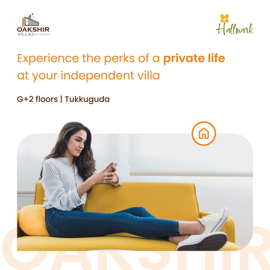 Unveil the beauty of private living at Oakshir Villas!

#HallmarkOakshir #HallmarkBuilders #LuxuryVilla #Tukkuguda #Hyderabad