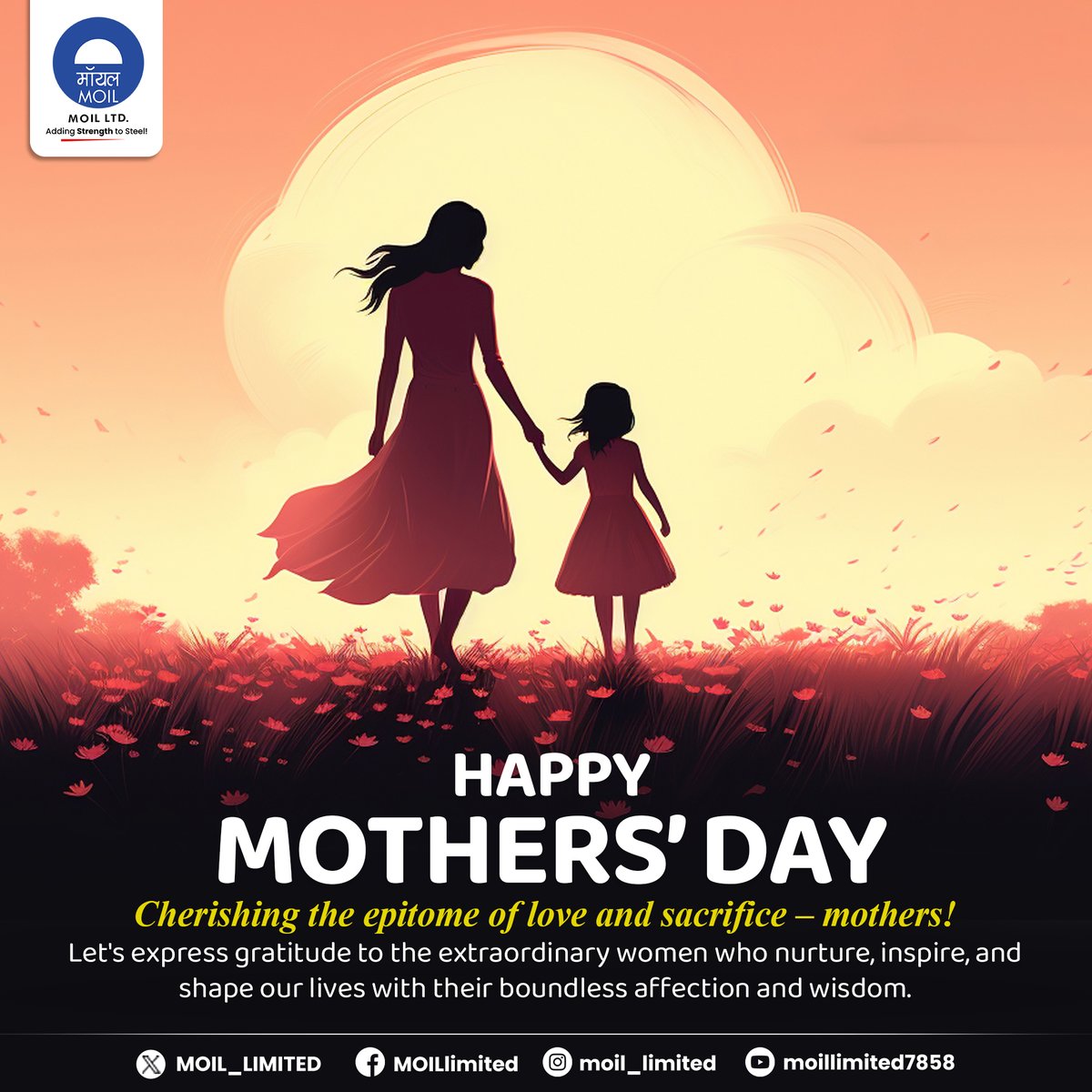 Celebrating the strength, warmth, and wisdom of motherhood this Mother's Day. #MothersDay #HeartOfTheHome #MOIL #HarEkKaamDeshKeNaam #MOILGreetings