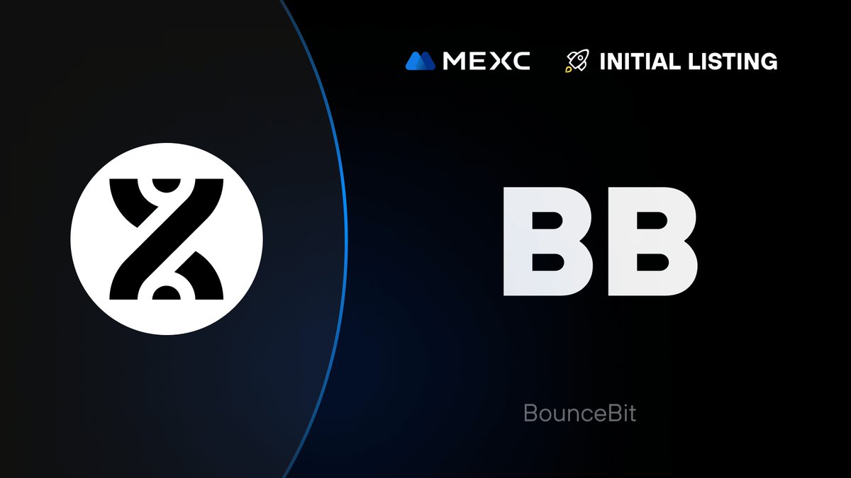 🚨#MEXC New Listing Alert!    

📈 $BB/USDT will be listed in the Innovation Zone at 2024-05-13 10:00 (UTC).

@bounce_bit is a BTC restaking chain with an innovative CeDefi framework.

Details: mexc.com/support/articl…