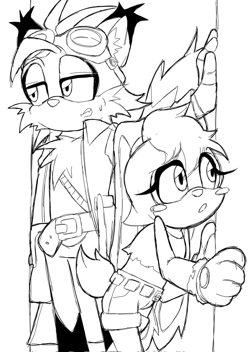 Tails sketch and cream in my versions uwu
If it gets 50 likes, I will post the finished one :3
#creamtherabbit #tailsthefox #taiream