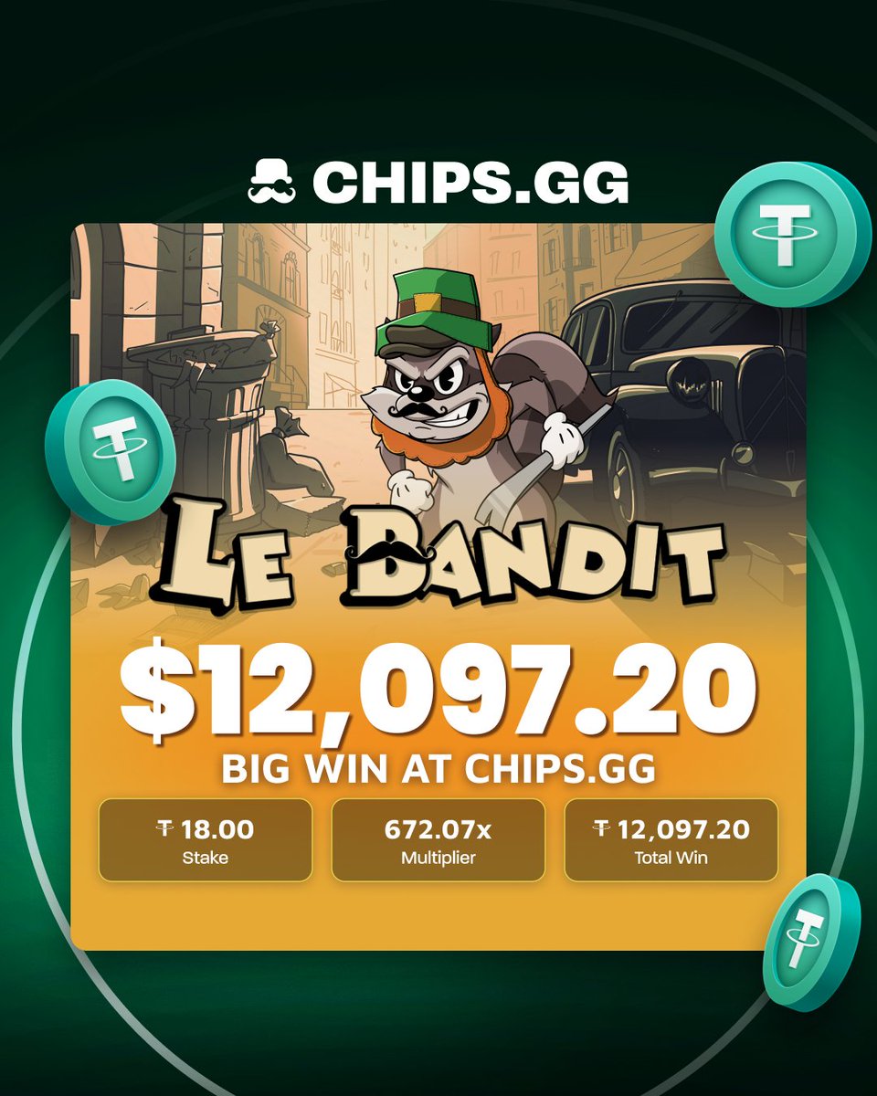 🚨BIG WINS🚨 🦝 Le Bandit from hacksaw gaming This lucky user just cashed out over $25,000! 🔥 To celebrate we will sponsor a bonus buy in the comments ‼️👇