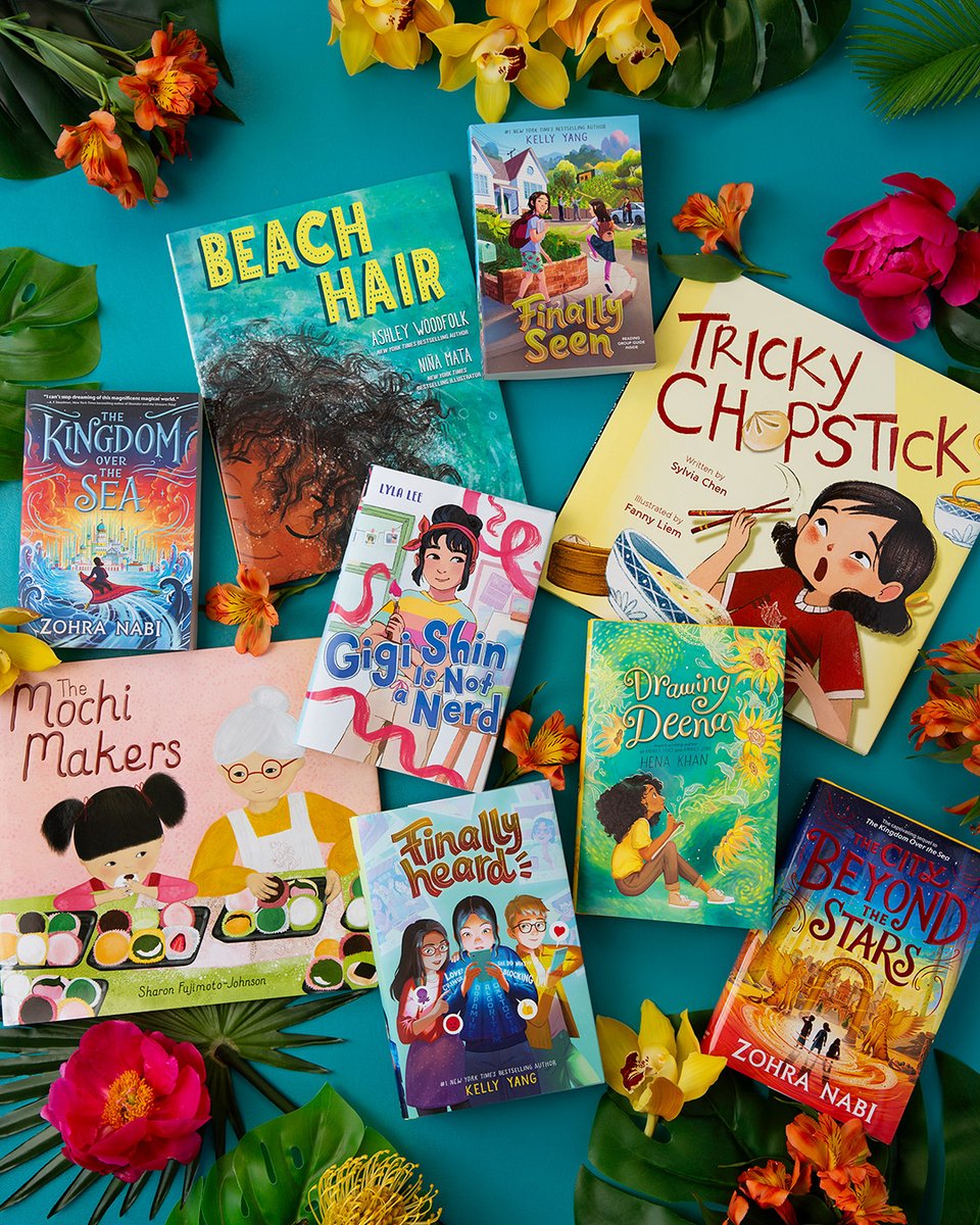 ✨SWEEPSTAKES ALERT! ✨ We are celebrating AANHPI Heritage month with this fantastic giveaway! To enter for a chance to win these great books and more, enter at the link in the thread below!