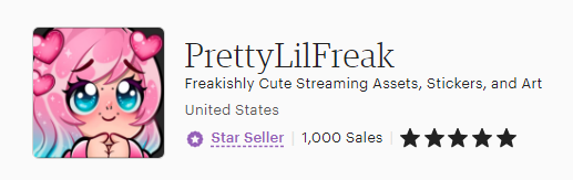 Prettylilfreaky's tweet photo. YAY, WE HIT 1000 SALES! Thank you for all yall's support! 🩶🩶🩶 https://t.co/UeMPuCx61X