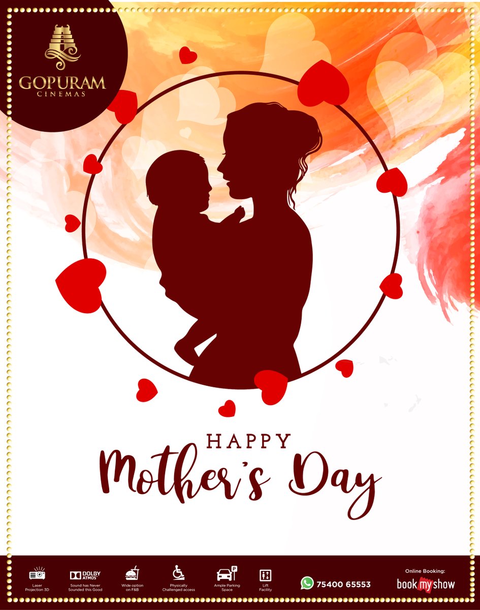“அம்மா எனும் மந்திரமே அகிலம் யாவும் ஆள்கிறதே!”

Happy Mother’s Day to all the incredible moms out there! Your love, strength, and endless support light up our lives every day. ❤️

#GopuramCinemas #MothersDay #SuperMom