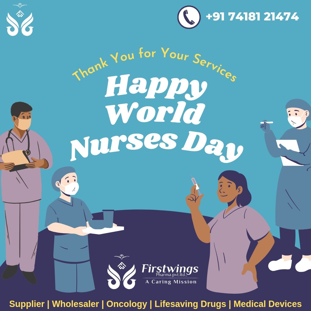 FirstwingsOffl's tweet image. Your dedication to your patients does not go unnoticed. 

You bring so much comfort with your excellent care. 

Happy Nurses Day to everyone.

🌐 firstwings.in 

#Firstwings #Pharmaceutical #Oncology #Supplier #Export #Import #NursesDay
