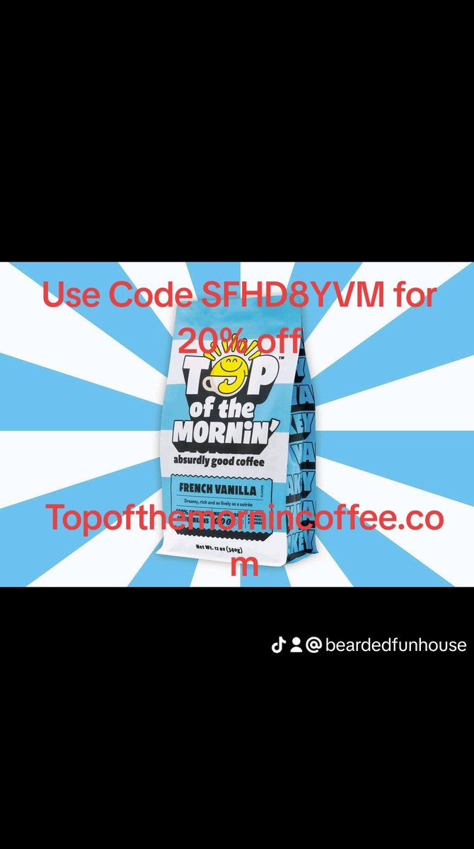 Use code SFHD8YVM at topofthemornincoffee.com for 20% Off

#coffee #coffeelovers #coffeeaddiction #coffeeislife #coffeeshop #coffeeaffiliate #coffeebrands #coffeecrew #coffeereviews #coffeemarketing #coffeetime #coffeebreak