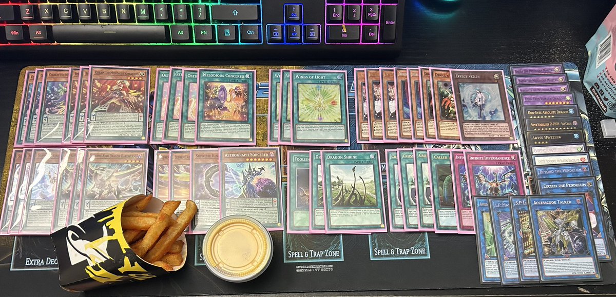 3-2 AT LOCALS WITH THE SLOP. I AM NEVER PLAYING THIS TERRIBLE ASS DECK AGAIN. HOLY MOLEY I CANT BELIEVE THE STATE OF PENDULUM THEY REALLY EXPECT US TO PLAY THESE CARDS. I HAVE DONE A COMPLETE 180 AS LONG AS SHIFTERS LEGAL AND BARRIER CAN NAME PENDULUM ELECTRUMITE COULD BE AT 4