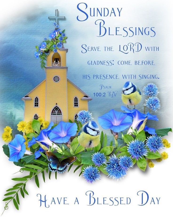#SundayBlessings #TwitterFriends 💙Have A Glorious Sunday!