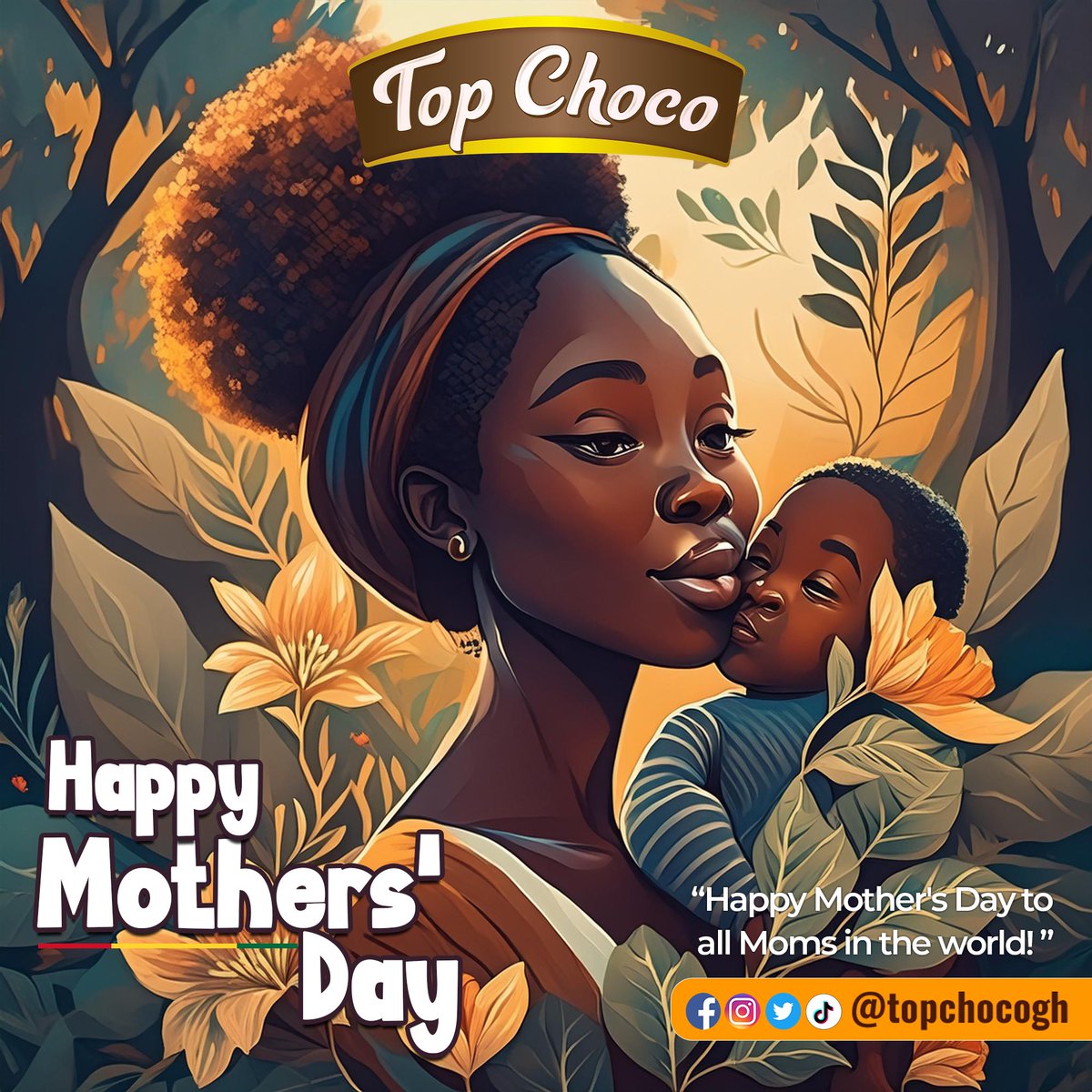 🟡🟤: Celebrating the extraordinary love and endless sacrifices of mothers everywhere. Happy Mother's Day to the heartbeat of our lives. 🤎 #TasteTopChoco #motherhood #MothersDay