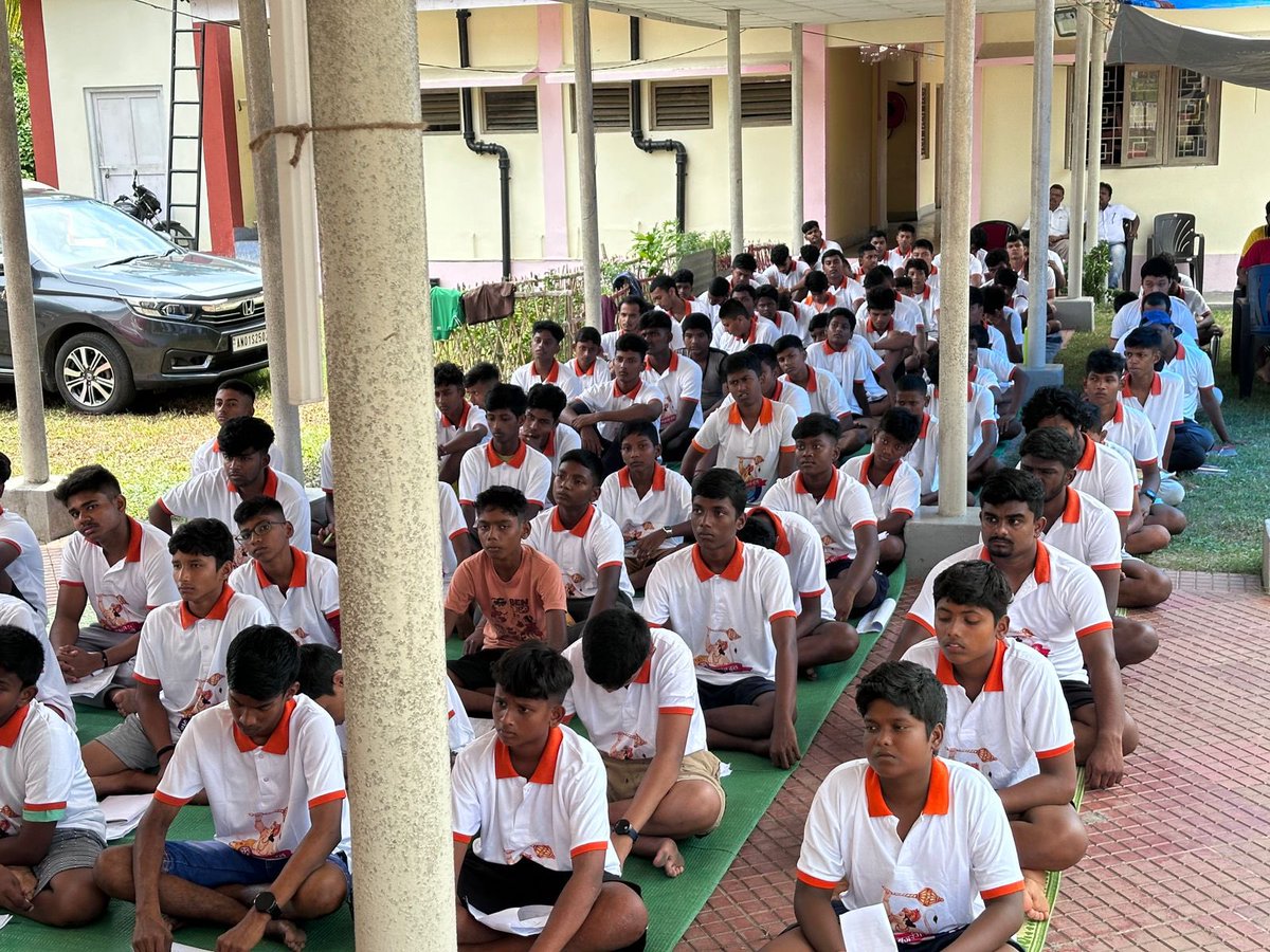 बजरंग दल अंडमान द्वारा कार्यकर्ताओं के बौद्धिक और शारीरिक विकास हेतु प्रशिक्षण वर्ग आयोजित किया गया। #बजरंगदल