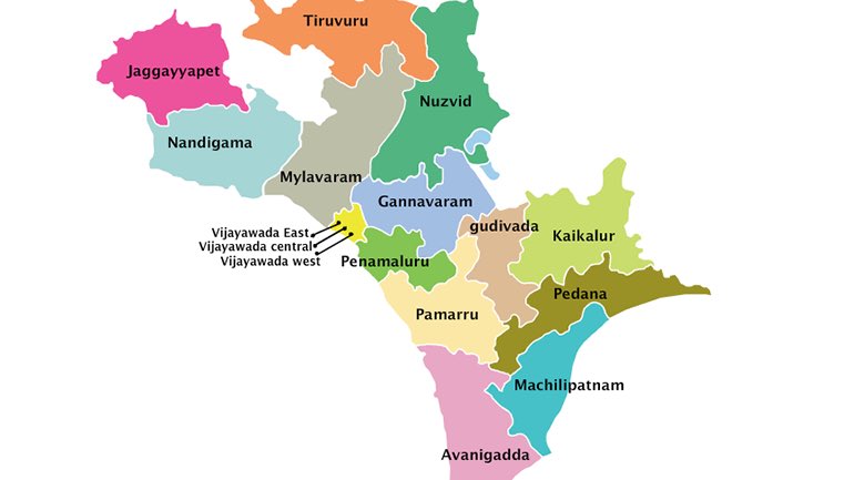 Krishna District: 

Avanigadda - JSP+
Vijaywada East - BJP+
Jaggayapeta-TDP+
Mylavaram-TDP+
Tiruvuru - YCP
Nuzvid - Fight
Gannavaram - TDP+
Gudivada - Fight
Kaikaluru - BJP+
Pedana - TDP+
Manchilipatnam - TDP+
Pammaru- Fight
Pedana- TDP+
Penamaluru - TDP+
Vijaywada West - TDP+