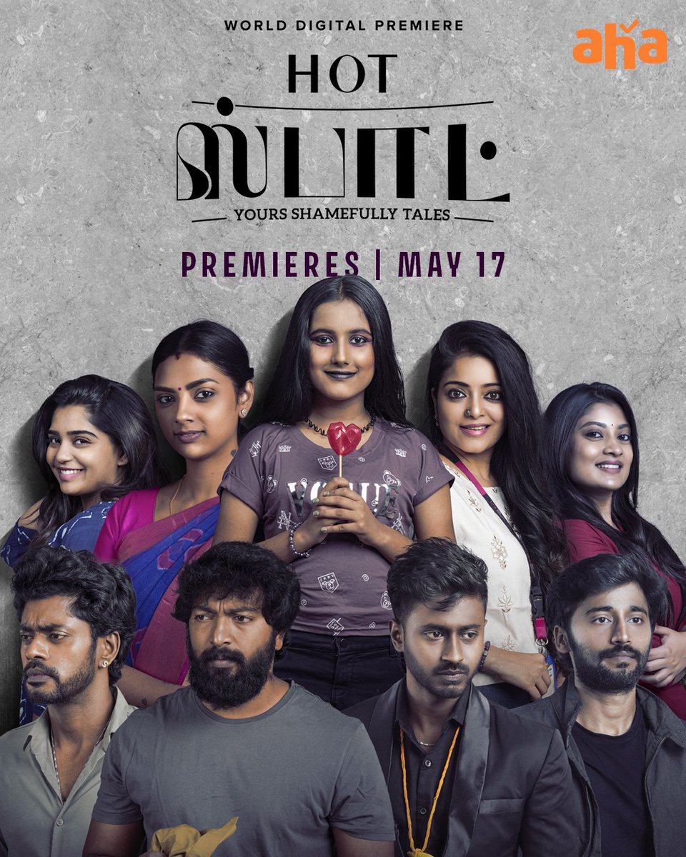 Tamil film #HotSpot (2024) premieres May 17th on @ahatamil.

@vikikarthick88 #KJBTalkies #Sevenwarriors @Veyilonent @SixerEnt @KalaiActor @iamSandy_Off @Gourayy