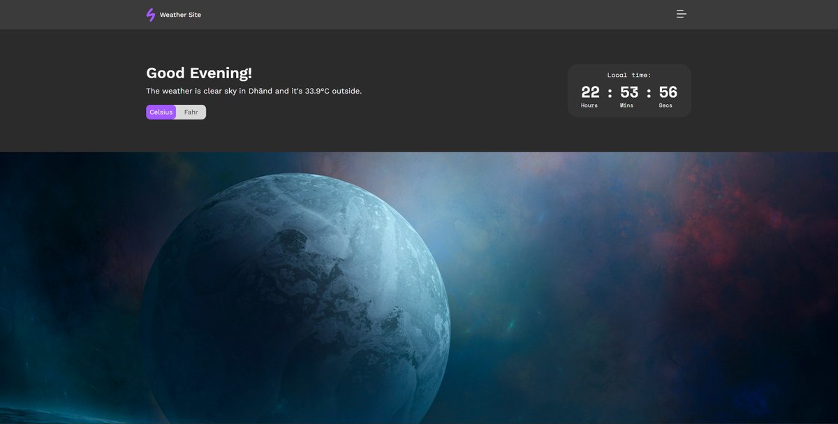 madhavtiwari24's tweet image. 🚀 Just launched my latest project! 🌟 Featuring:
1️⃣ Weather API 🌦️
2️⃣ Photo Gallery 📸
3️⃣ FAQ Section ❓
The backend code is the real star here! 💻 Check out the demo and code. Explore the project here:(madhavtiwari.netlify.app)#BackendDevelopment! #WebDev #OpenWeatherAPI