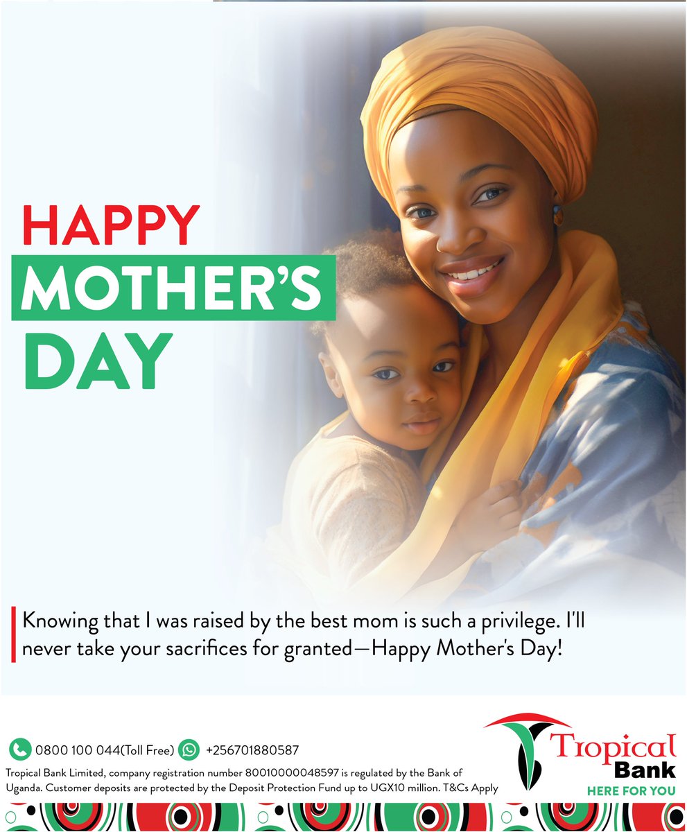 Happy Mother’s Day!
#Hereforyou #MothersDay