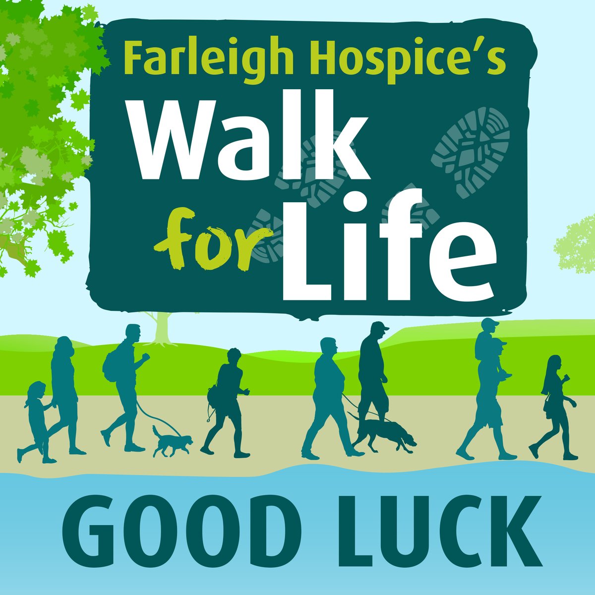 Good luck to all our walkers taking part in Walk for Life today for Farleigh Hospice. We hope you have a fabulous day! Find our Walk for Life branded selfie frame on the route and share your photos on social media - don't forget to use the hashtag #Farleighwalkforlife🚶☀️💛