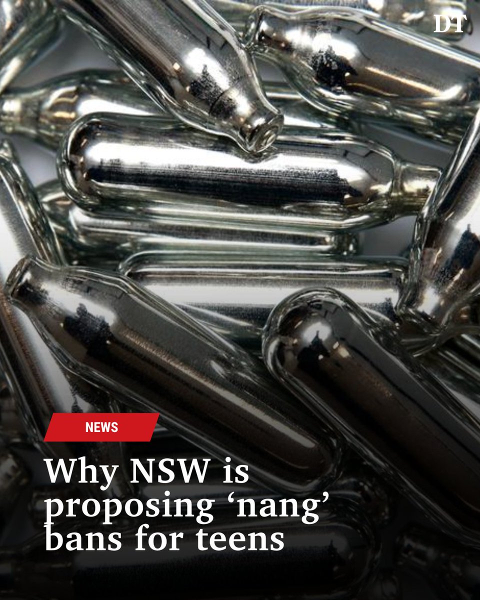 The Minns government is proposing new restrictions on the sale of “nangs”. DETAILS: bit.ly/4dAIsEy