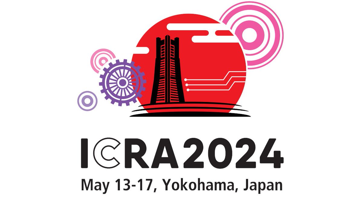 Hello all, we are here in Yokohama for #ICRA2024! As per tradition, we are handing over our social media to our ICRA Ambassadors. They are Vishva Bhate, @astroboticist, @breadli428, and @ElleAMiller. Welcome everyone to ICRA and please enjoy the conference!