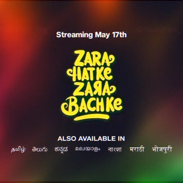 #ZaraHatkeZaraBachke

Will streaming from - 17th May

Only On - Jio Cinema 

Ignor Tags 
#VickyKaushal | #SaraAliKhan |
#ZHZBOnJioCinema
#zarahatkezarabachkeonjiocinema