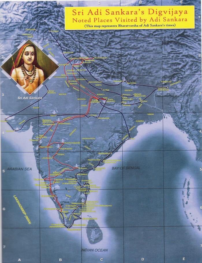 #AdiSankara #SankaraJayanthi Pranams at the Feet of our #ViswaGuru