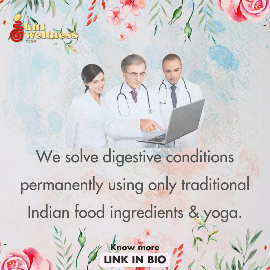We solve digestive conditions permanently using only traditional Indian food ingredients & yoga over 15–20 days. Based on Ayurveda & Naturopathy but DO NOT use ayurvedic or naturopathic medicines. Just 100% natural food & yoga.
Solve your problem with us permanently 
Link in bio