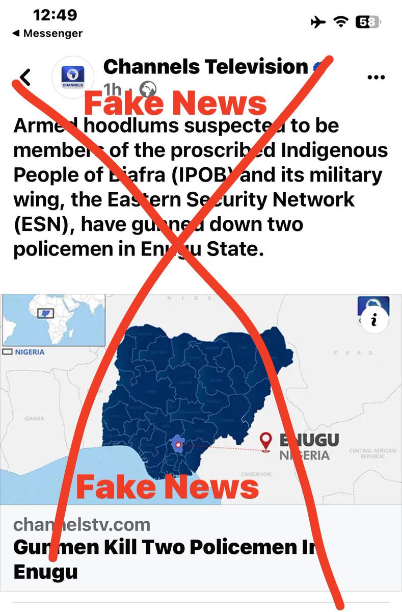 Fake news
Fake news
Fake news
Fake news
Fake news 
#ipob has no military wing