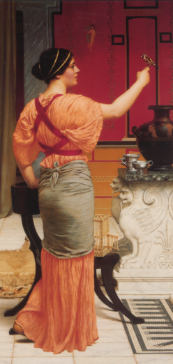 Lesbia with her Sparrow
John William Godward
1916
neoclassicism